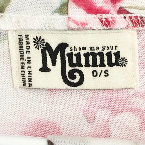 Show Me Your Mumu Robe Kimono Wrap Bohemian Floral - Picture 10 of 14